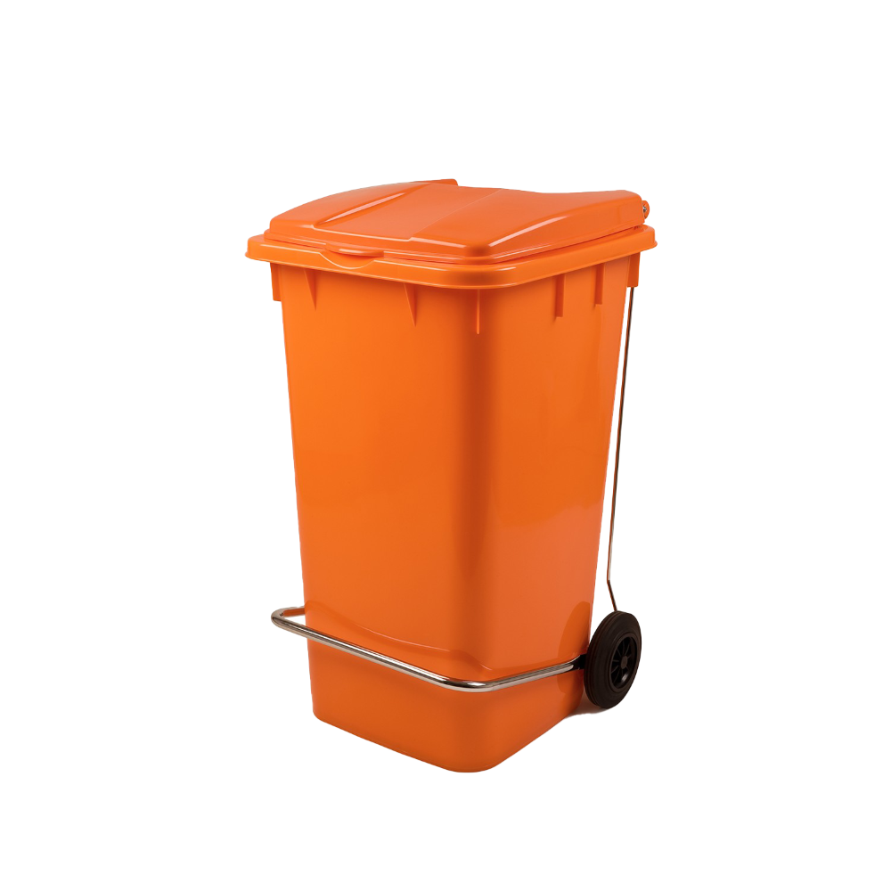 Mono Pedalled Litter Bin 240 Lt.