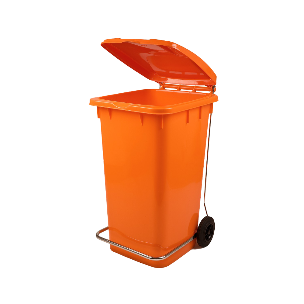 Mono Pedalled Litter Bin 240 Lt.