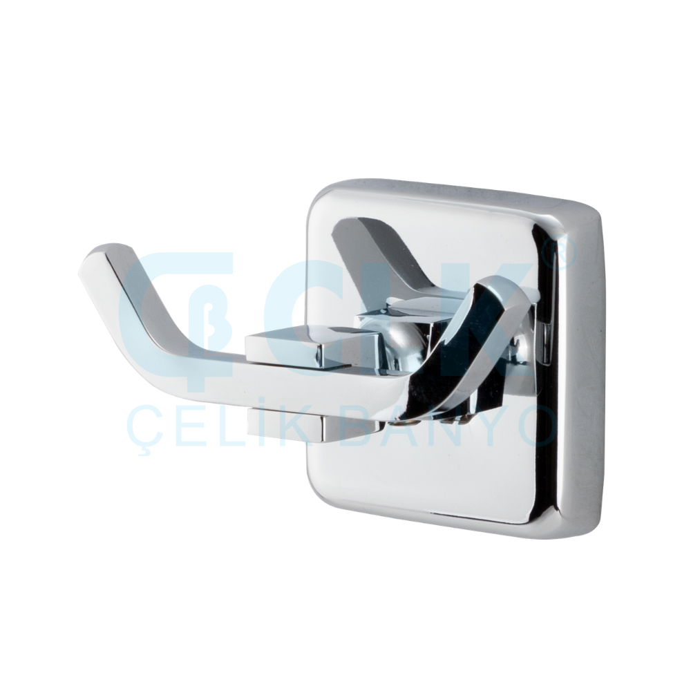 Çelik Banyo Kumru Bath Robe Holder