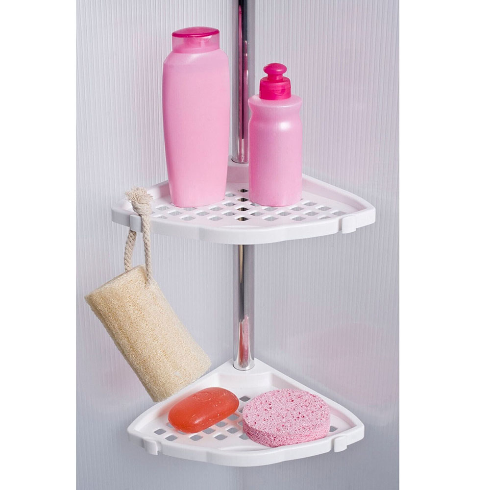 Primanova Bathroom Shelf Set White