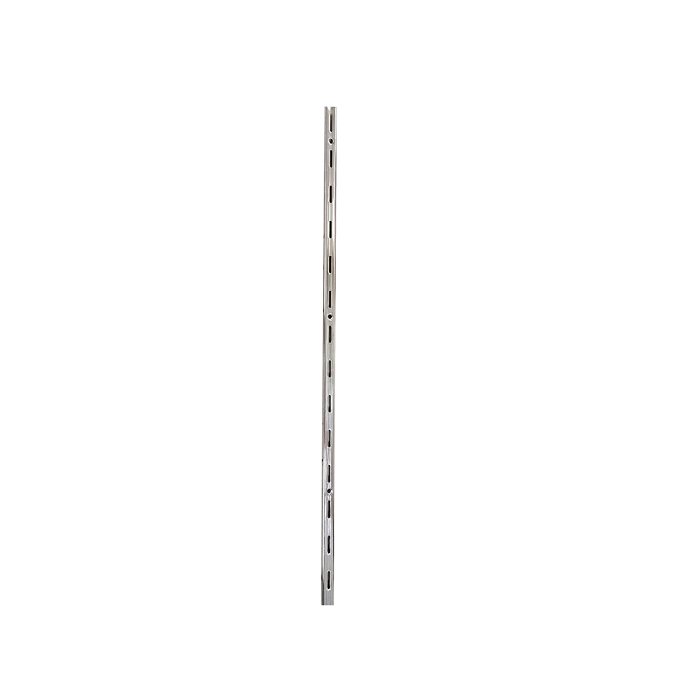 Decormet Single Hole Shelf Rail 1500 Mm Nickel