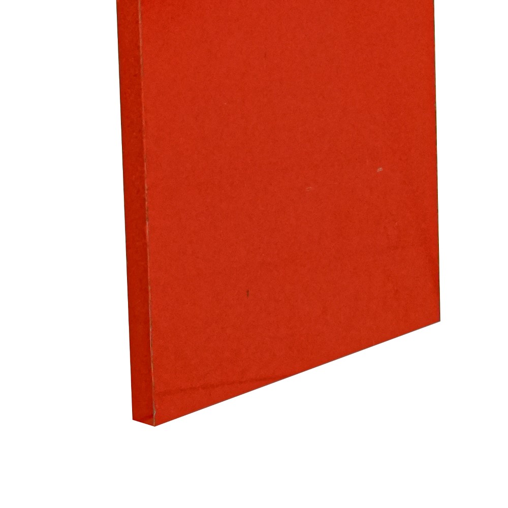Decormet Dimensional Wooden Shelf 20X72 P.Red