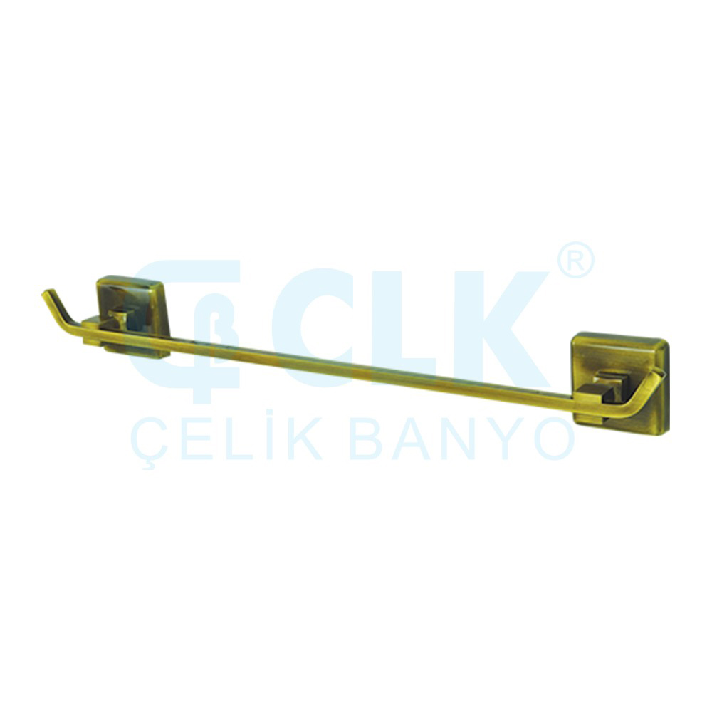 Çelik Banyo Kumru Towel Holder Yellow