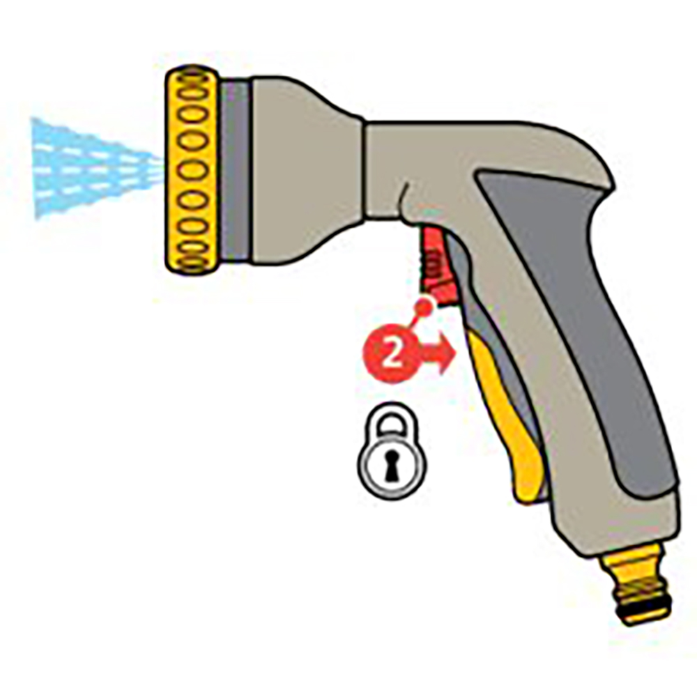 Hozelock Rose Printed Metal Gun