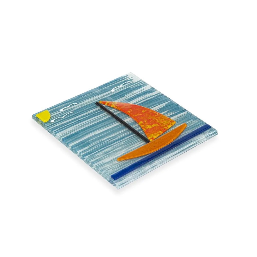 Frater Fusion Bathroom Glass Drain Cover 15X15 Cm