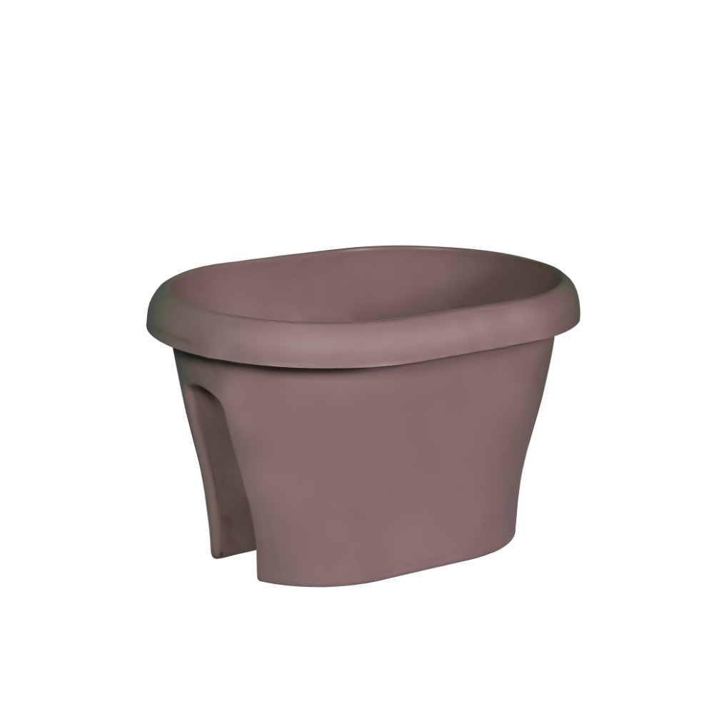 Poliwork Gardenya Brush Flower Pot 40Cm Green