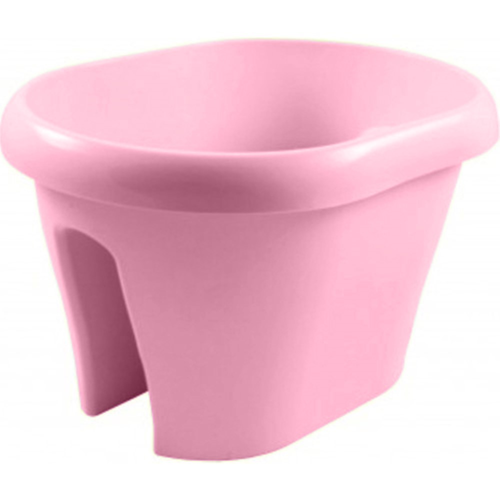 Poliwork Gardenya Brush Flower Pot 40Cm Pink