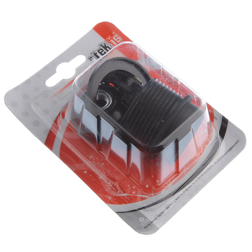 Tek-Iş Lamp Holder E-27 Bakelite Half Threaded