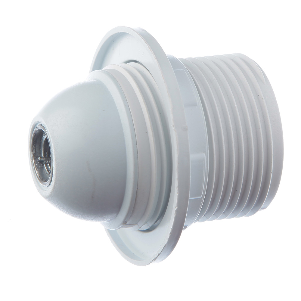 Tek-Iş Lamp Holder E27 Full-Threaded White 220 V-Max 60