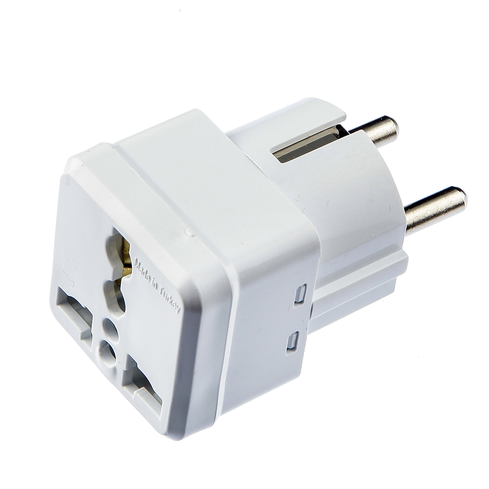 Tek-Iş Travel Adapter Turkish Male With Plug Universal
