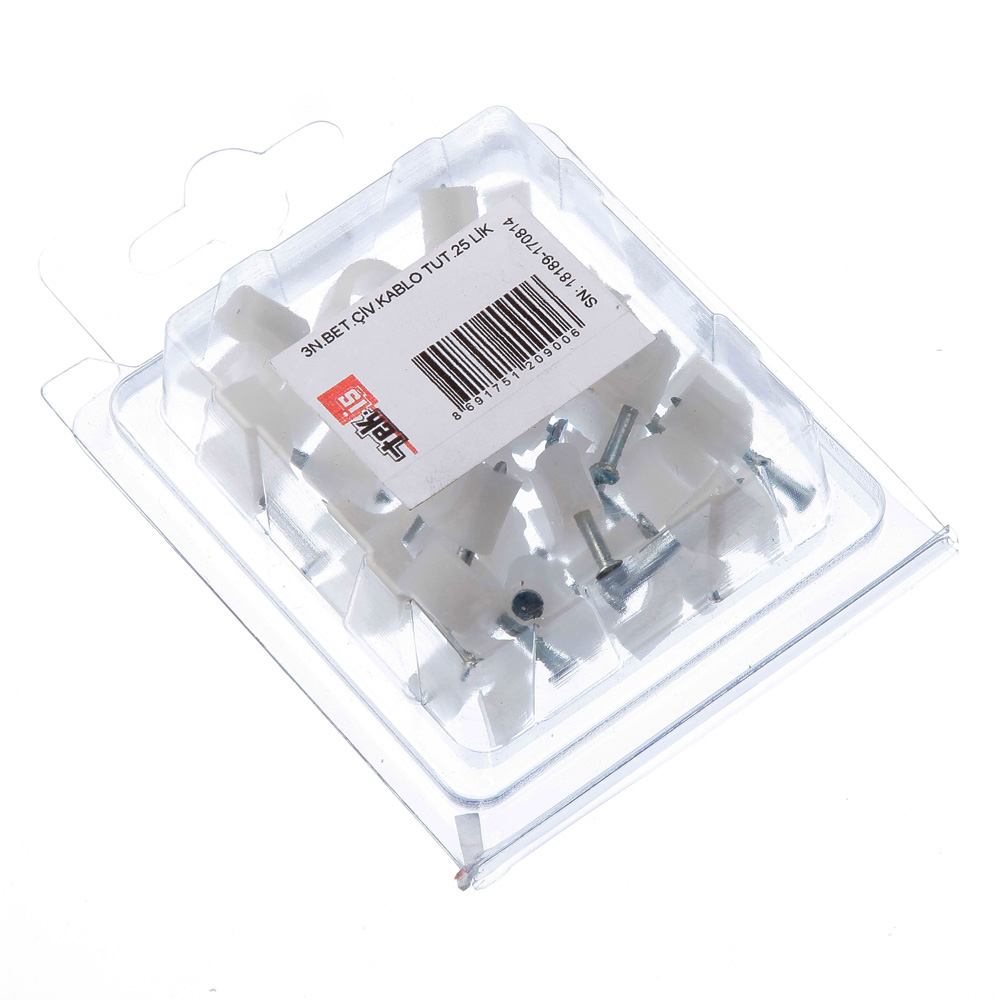 Tek-Iş 3N. Concrete Nail Cable Holder.25