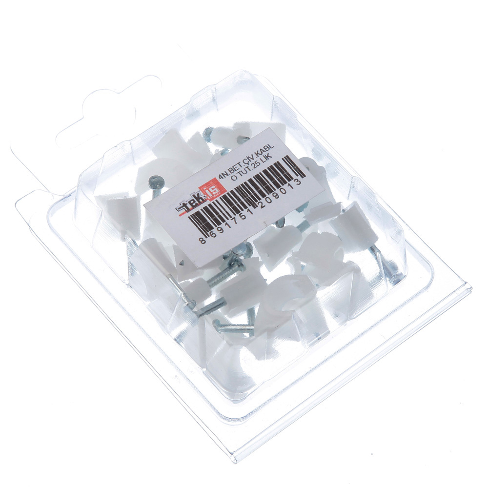 Tek-Iş 4N. Concrete Nail Cable Holder.25