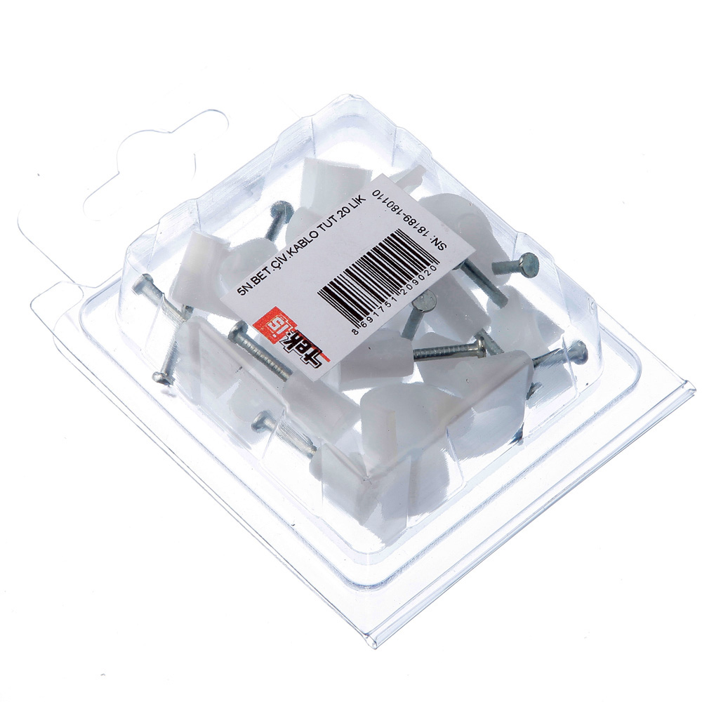 Tek-Iş 5N.Concrete Nail Cable Holder.20