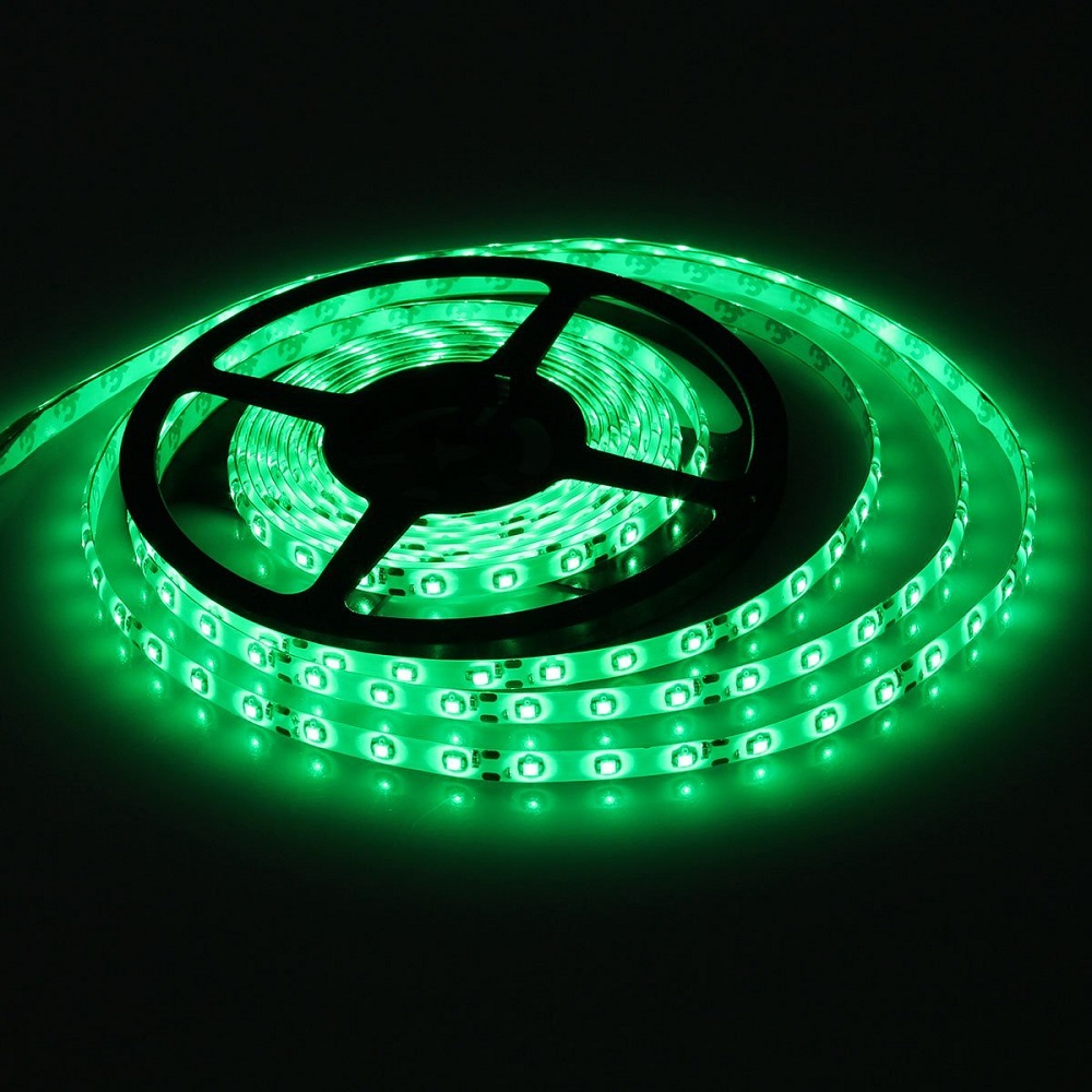 Tek-Iş Strip Led Light Green Outdoor 5Mt.Single Chip