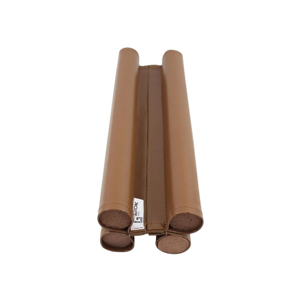 Frater Leather Under Door Insulation Foam Dark Brown