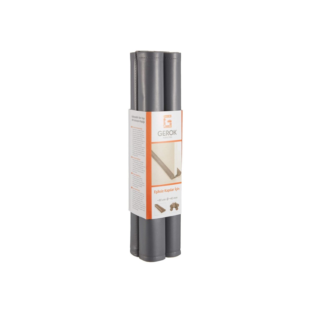 Frater Leather Under Door Insulation Foam Grey