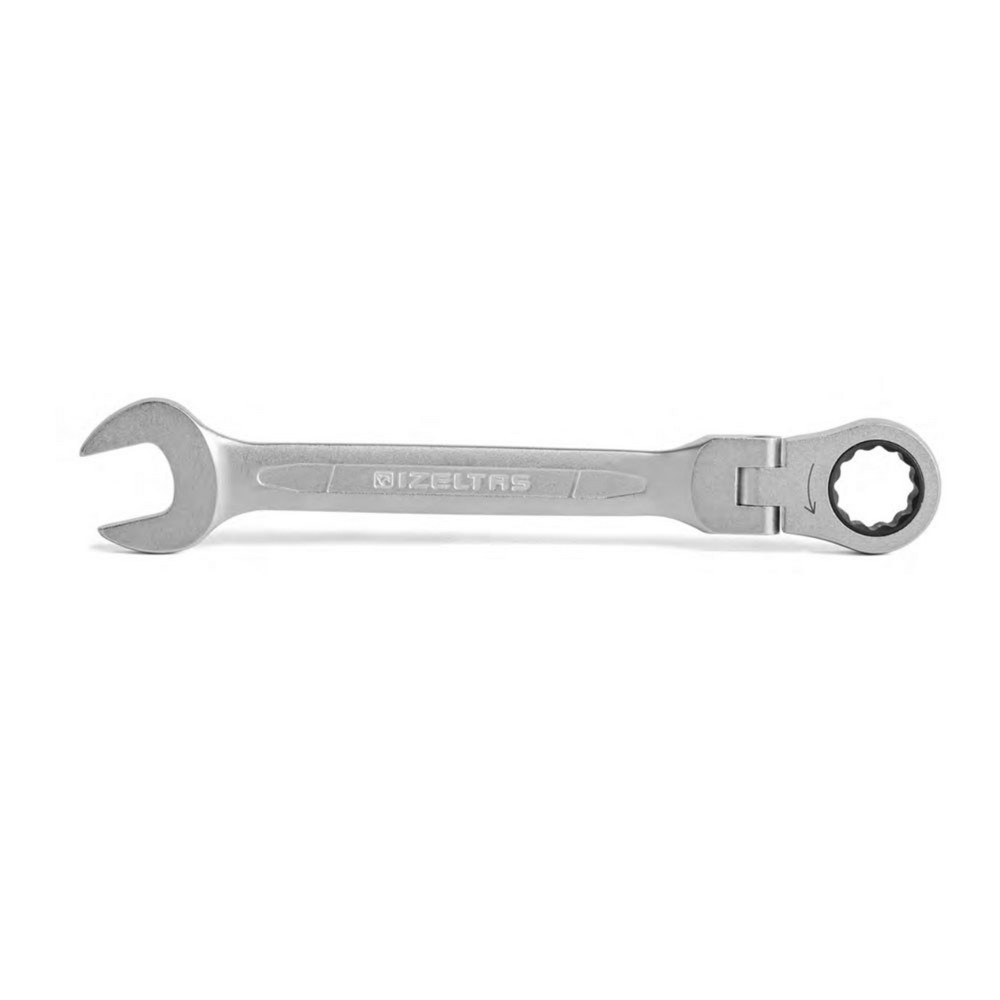 İzeltaş Flexible Head Combination Wrench With Ratchet 08 Mm
