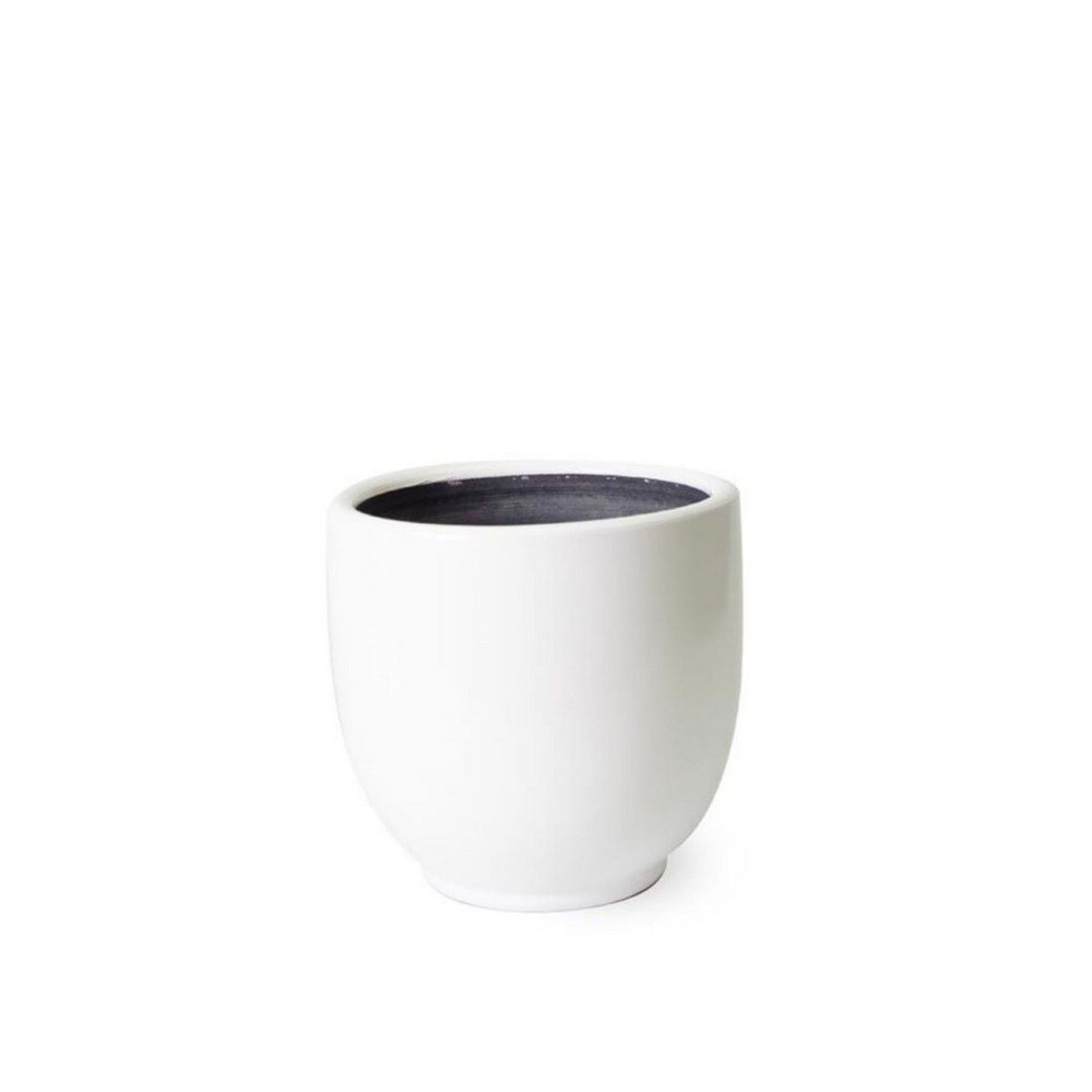 Aktif Seramik Terracotta Geranium Flower Pot No:6-White