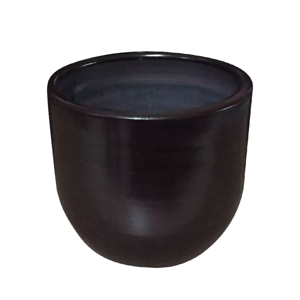 Aktif Seramik Terracotta Geranium Flower Pot No: 6-Black