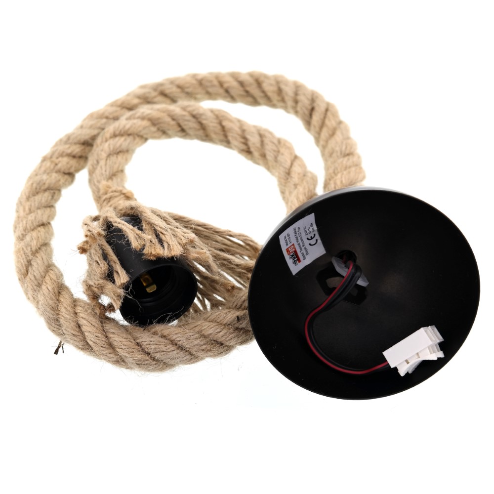 Tek-Iş Pendant Lighting Painted Rope With Cable
