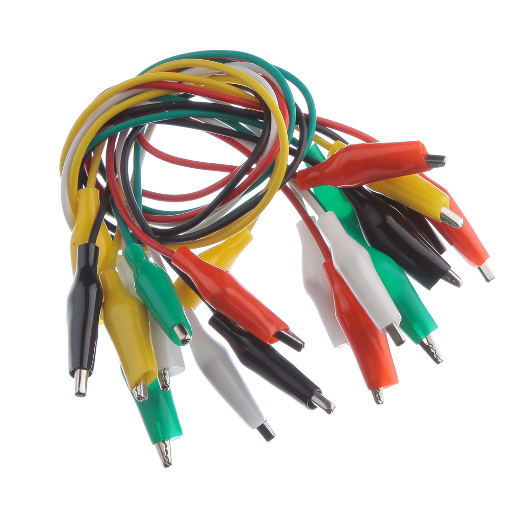 Tek-Iş Alligator Clips 10 Pcs 5 Color