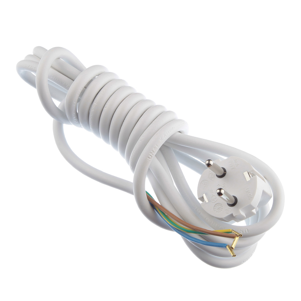 Tek-Iş 3*1 Grounded 3Mt Appliance Plug/Power Cord