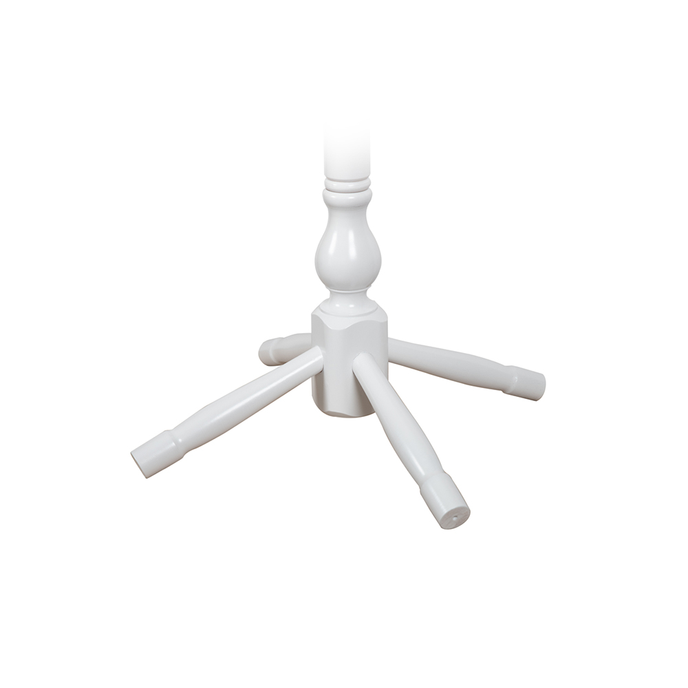 Hestia Cactus Coat Rack Hanger White Lacquer