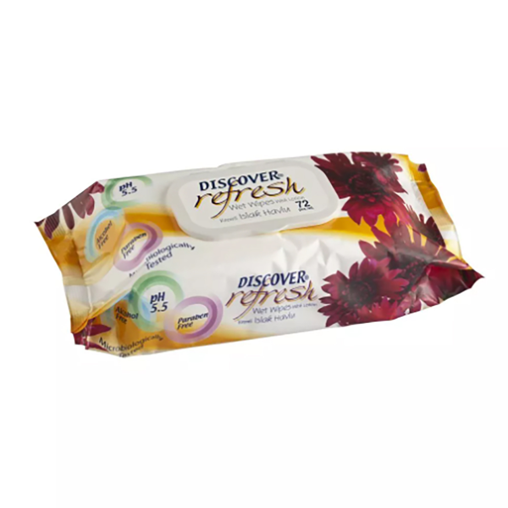 Discvoer Discover Wet Towel 72 Pieces