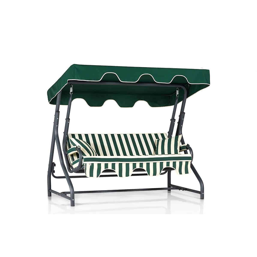 Erinoz Olea Ø51 200Cm Reclinable Swing Seat Anthracite Green Cream
