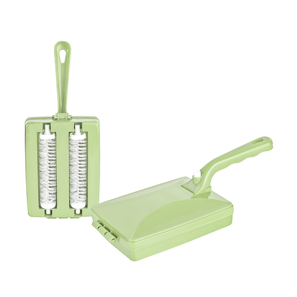 Titiz Double Carpet Crumb Brush With Handle
