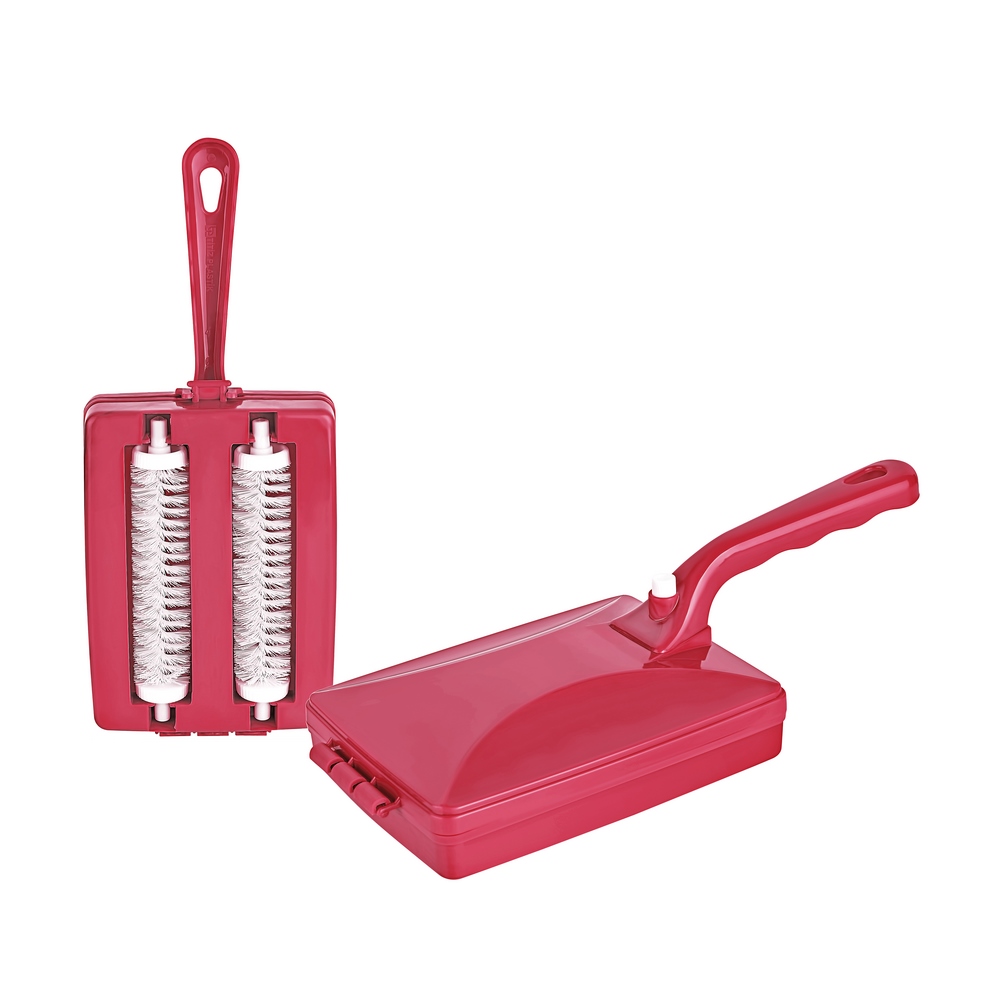 Titiz Double Carpet Crumb Brush With Handle