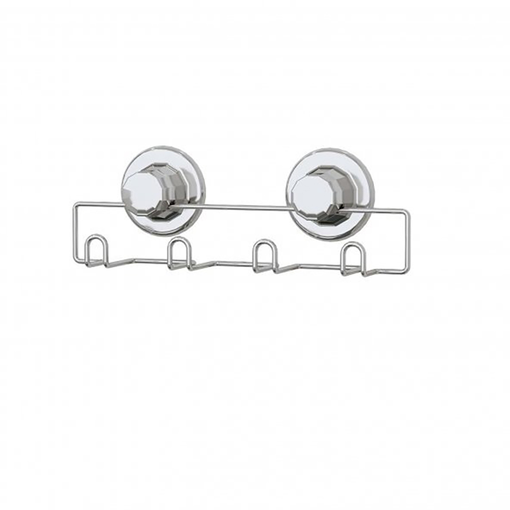 Tekno-Tel Vacuum 4-Hook Hanger - Chrome