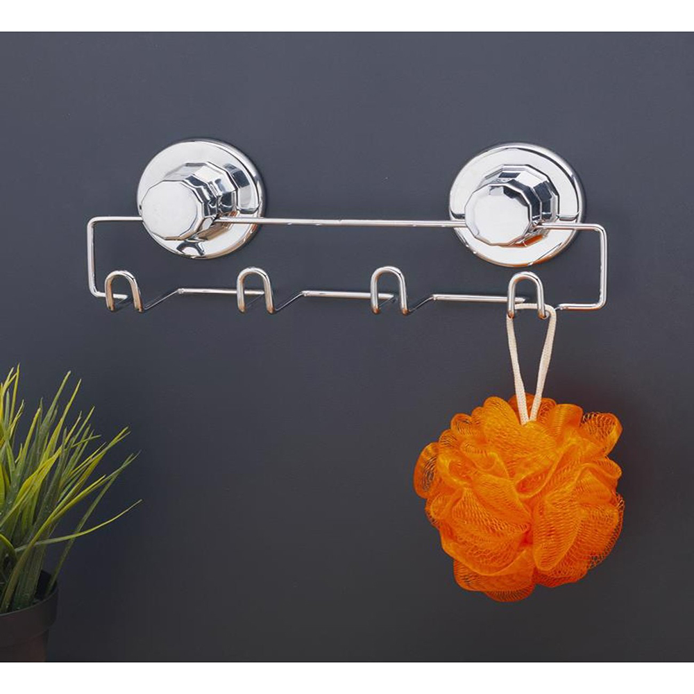Tekno-Tel Vacuum 4-Hook Hanger - Chrome