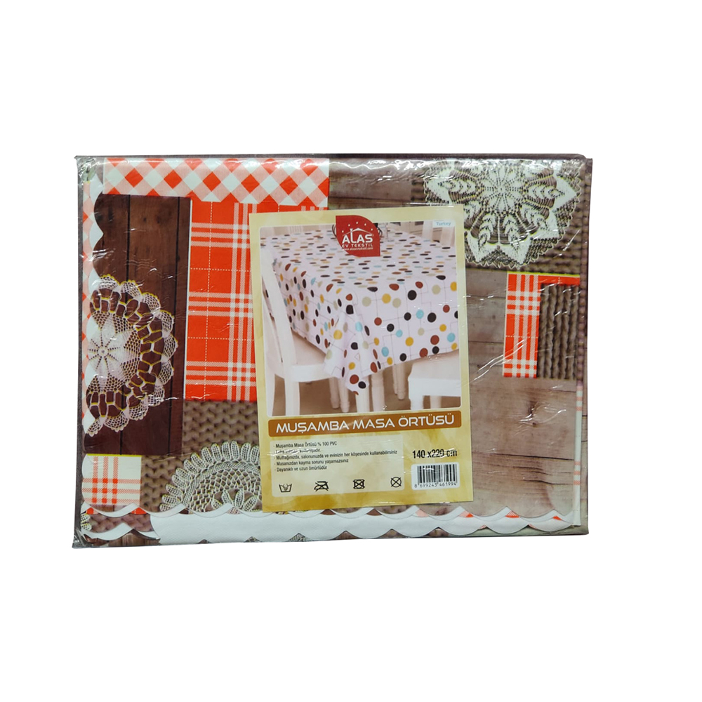 Alas Oilcloth Table Cloth 140*220