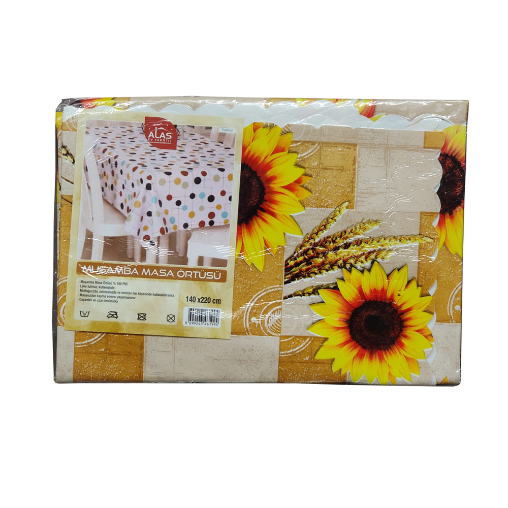 Alas Oilcloth Table Cloth 140*220