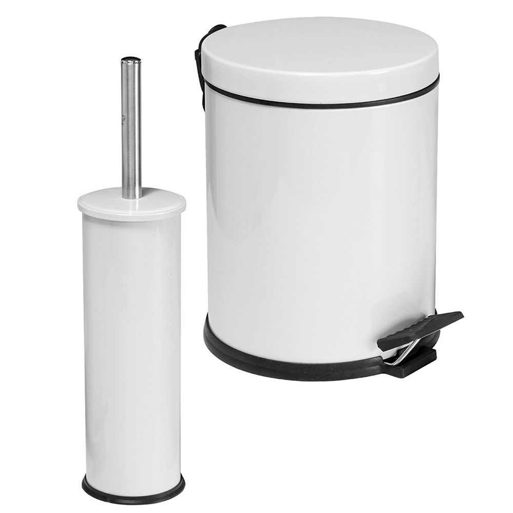 Efor Galvanized 2 Pieces Bath Set 5Lt White