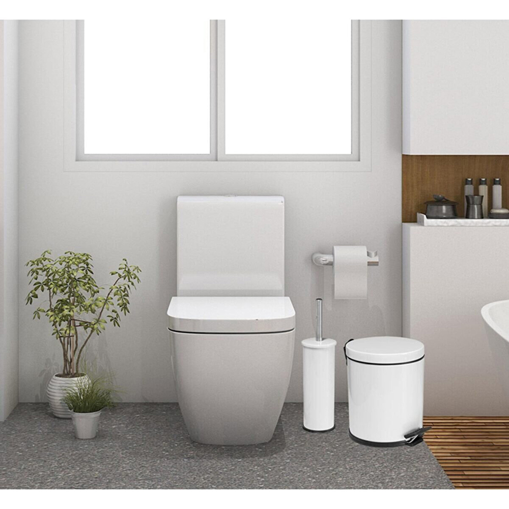 Efor Galvanized Bath Set 4 Pieces 5Lt White