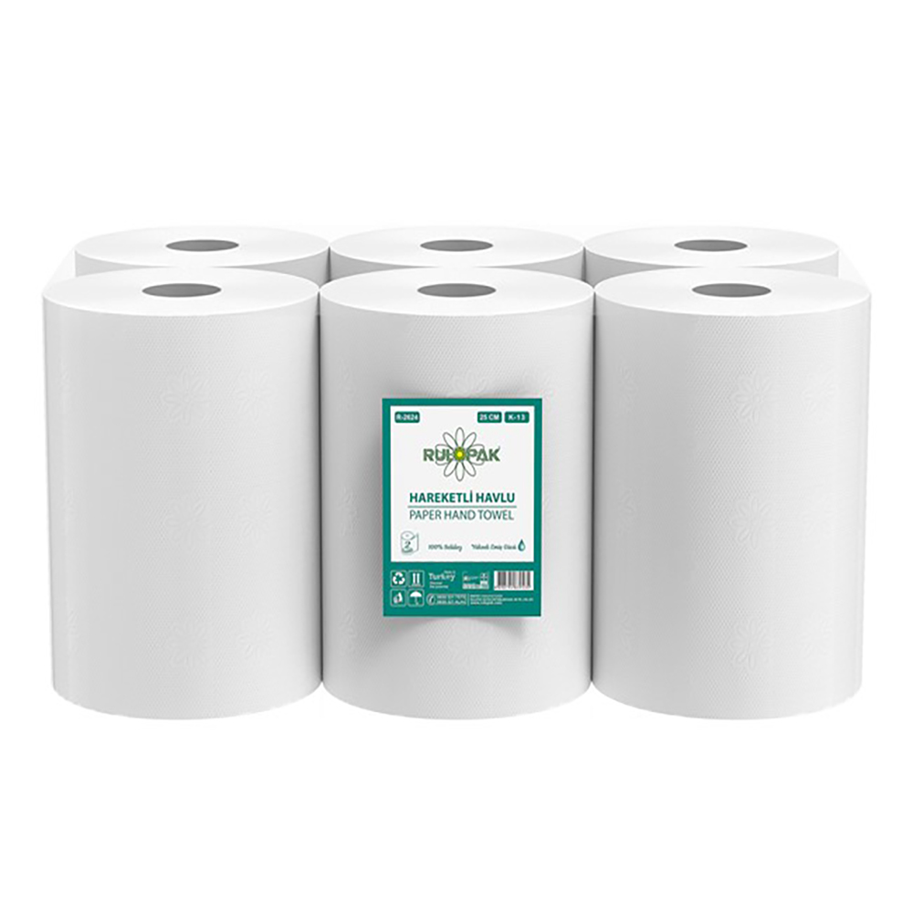 Rulopak Spare Paper Towel For Dispenser 25Cm 13Kg