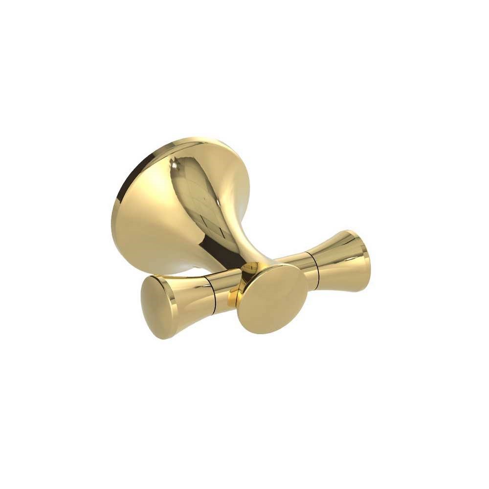 Duxxa Art Gold Double Bathrobe Hanger