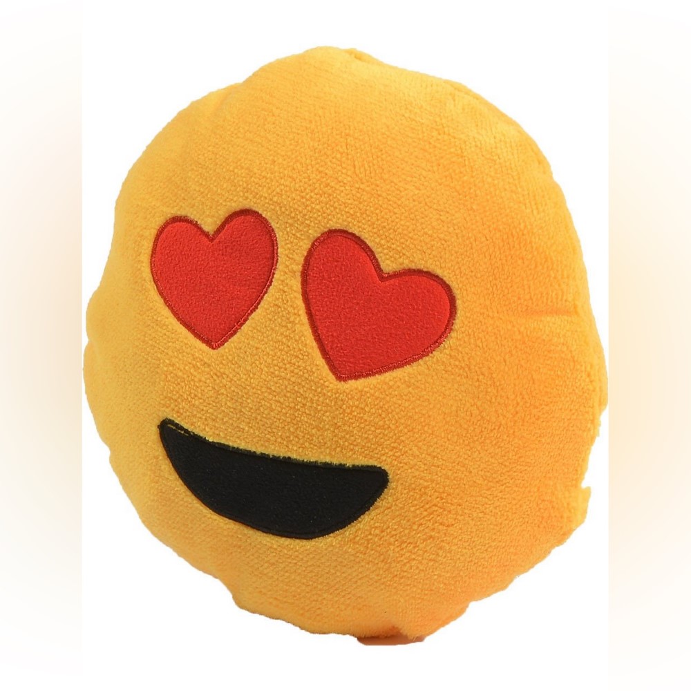 Wellmop Car Neck Pillow Emoji 30X30Cm Assortment
