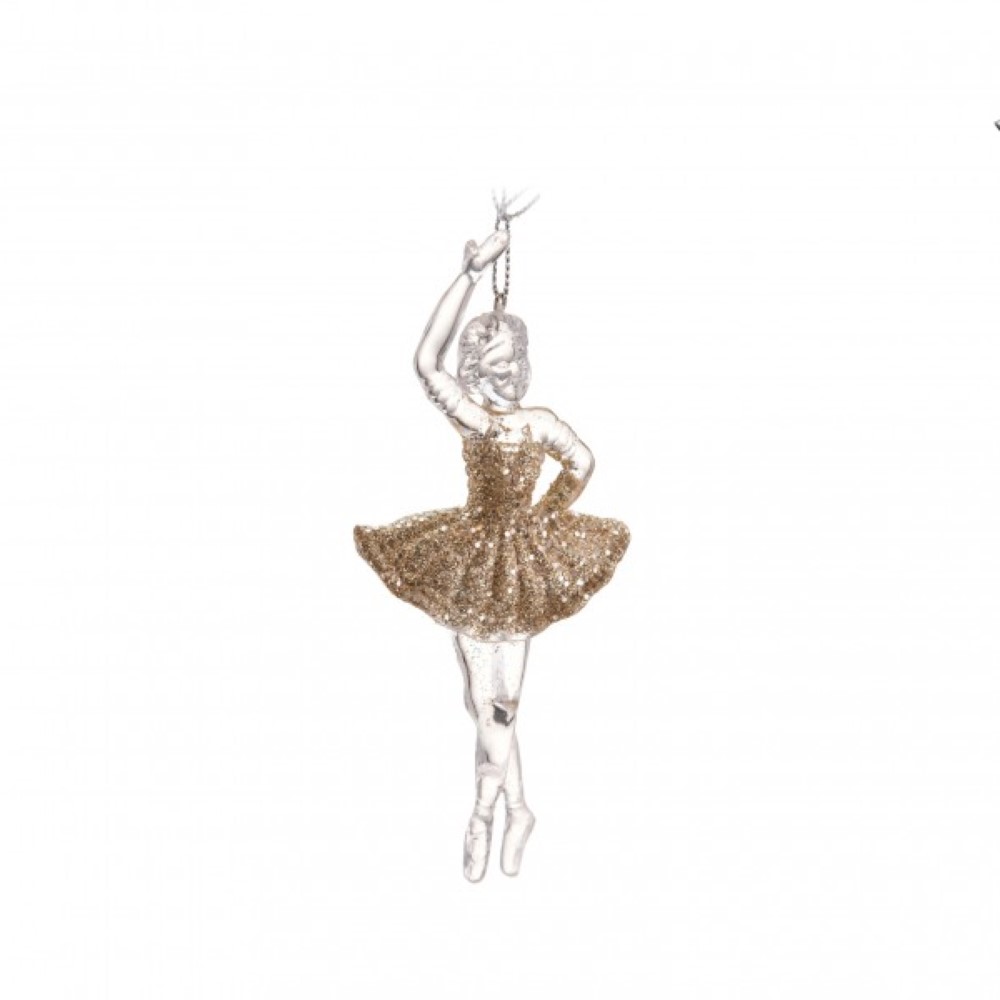 Koopman Hanging Ballerina Gold 4Ass