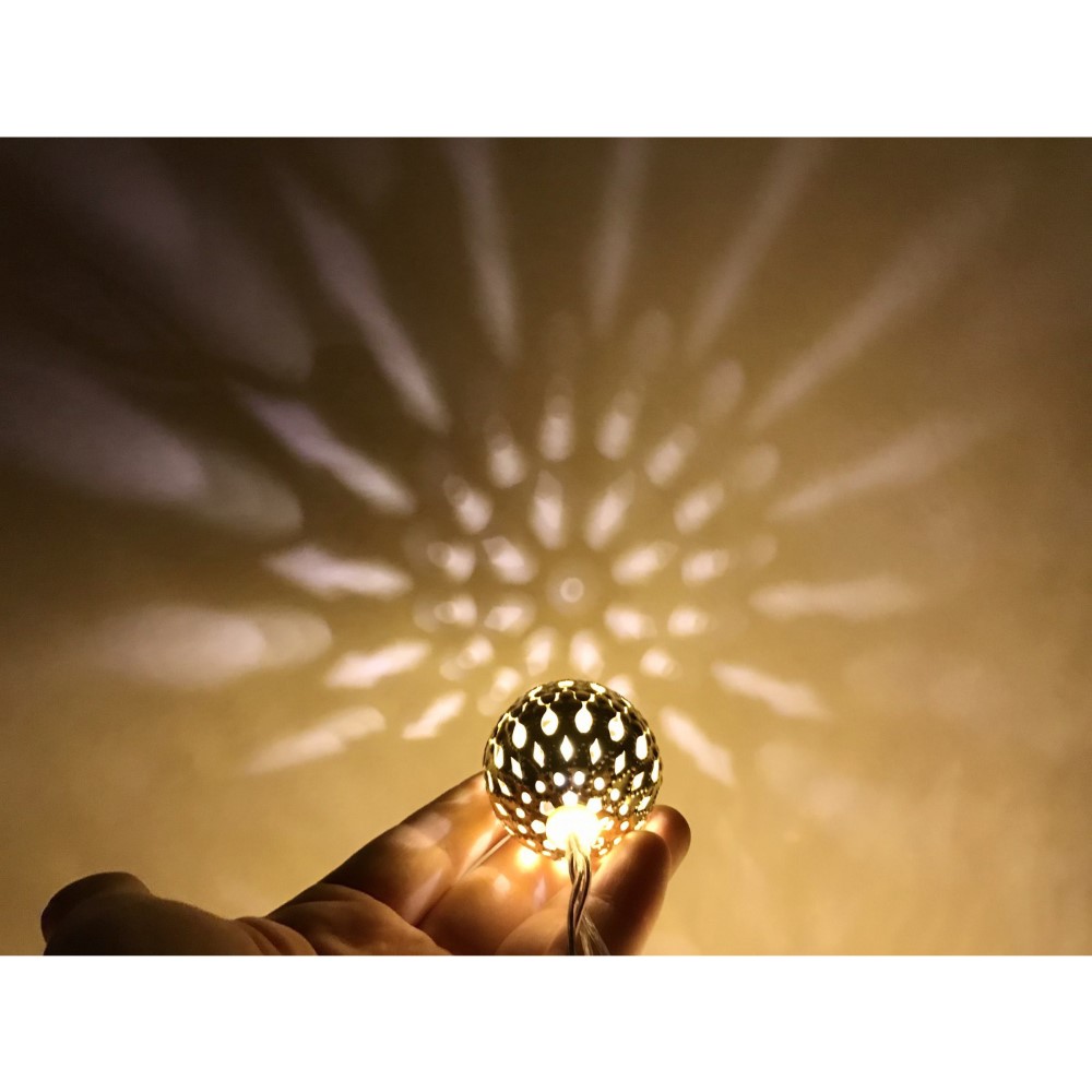 Koopman Indoor Light String 10 Leds Gold
