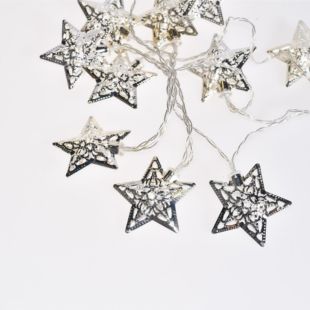Koopman Christgmas Lights Led With Star 10 Lamps