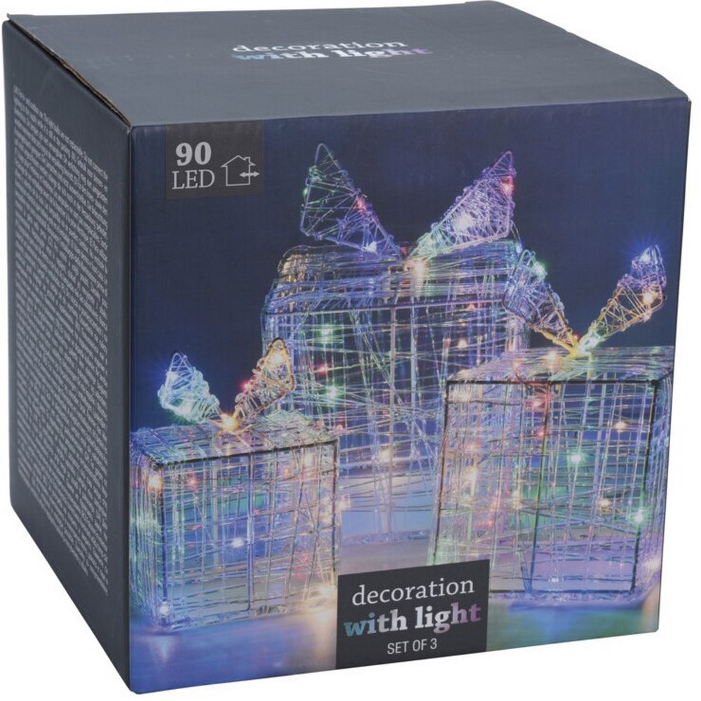 Koopman Gıft Box 3 Sıze 90 Led Lıghts Multı-Color