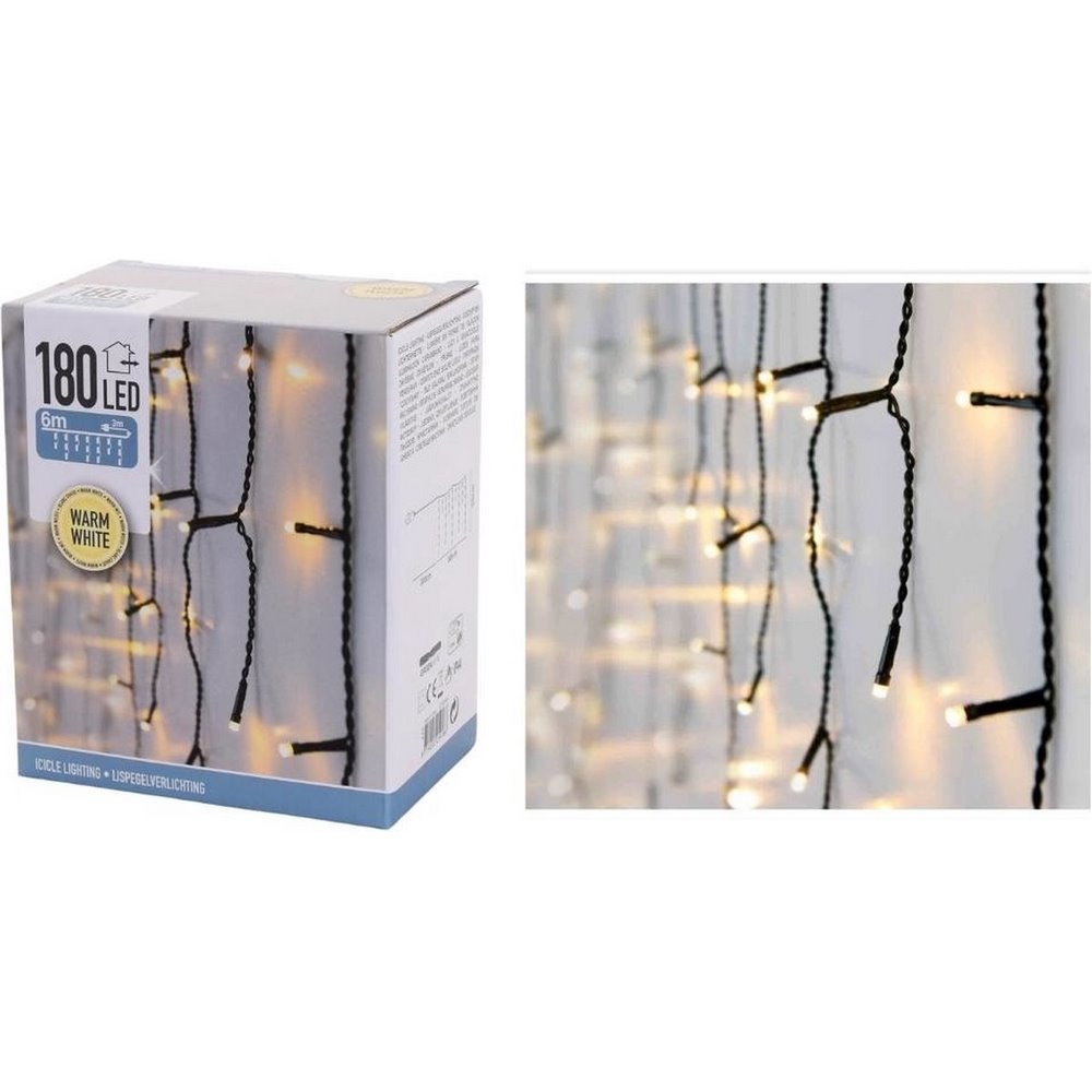 Koopman Led Lights Icicle 180 Ww-Outdoor