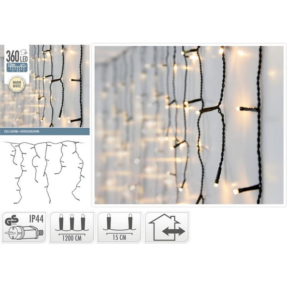 Koopman Led Lights Icicle 360 Ww-Outdoor