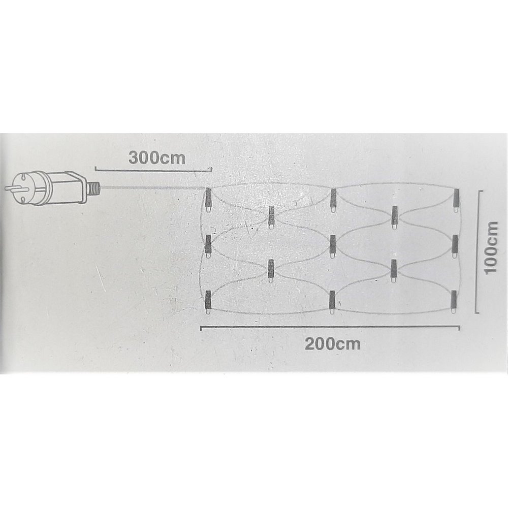Koopman Led Lights Net 160- Outdoor White