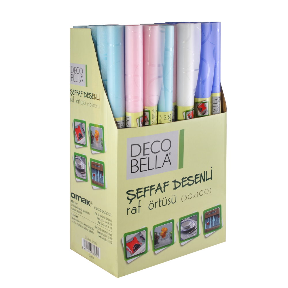 Decobella Colored Non-Slip Cloth 50X100Cm