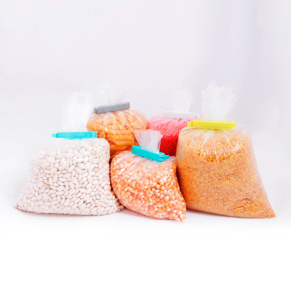 Decobella Plastic Bag Clip 4-Pieces