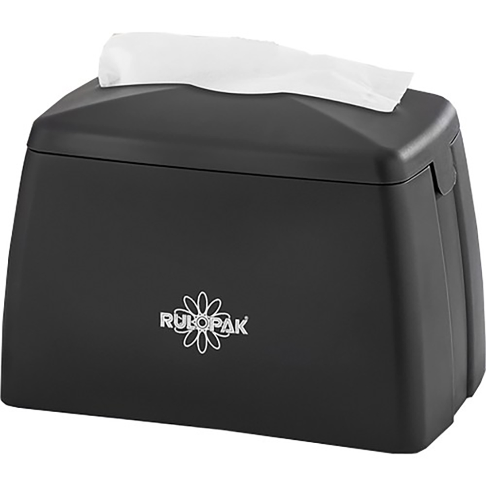 Rulopak Maxi Tabletop Napkin Dispenser Black